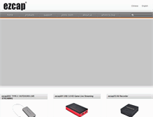 Tablet Screenshot of ezcap.com